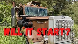 1975 Autocar Tractor    Will It Start?