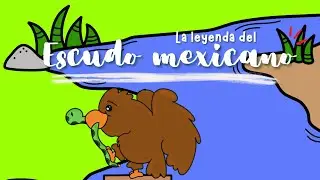 La leyenda del escudo nacional mexicano para niños