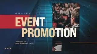 Moder Event Promo Typographic Promotion Opener