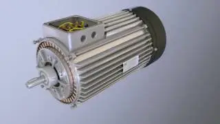Cinema 4D - Electric motor (Animation test)