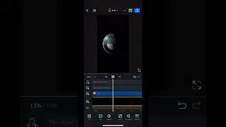 Glitch logo reveal in Vn video editor