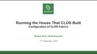 Webinar: Configuration & Routing of Clos Networks 1