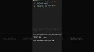 how to turn a string into a list using Python #shorts