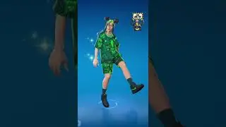 NEW BILLIE EILISH set gameplay + COMBOS (Fortnite Chapter 5 Season 2)  #fortnite