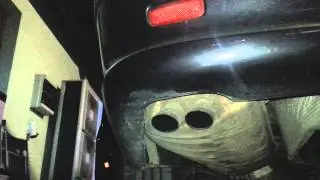 Peugeot 607 2,7 HDi cold start up and  exhaust sound