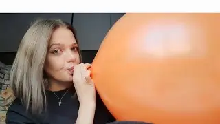 BIG ORANGE BALLOON 