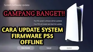 CARA UPDATE SYSTEM FIRMWARE PS5 OFFLINE | IT'S EASY