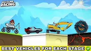 Hill Climb Racing : Best Vehicle For Each Stage