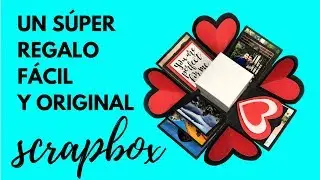 ✄LA MANERA MÁS FÁCIL DE HACER UN SCRAPBOX✄ DIY - HAZLO TÚ MISMO