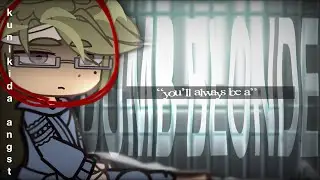 ★ ,, (my) dumb blonde . ‘’ ☾ [] BSD [] Kunikida Doppo [] lazy.. 😞 [] lil blood warn [] angst…..