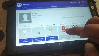 offline NCD screening tab par cho kaise kare#video #cho