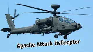 Apache Helicopter || World's Most Powerful Attack Helicopter || #shorts.