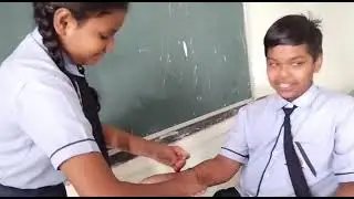 Rakhi celebration in sages kawardha