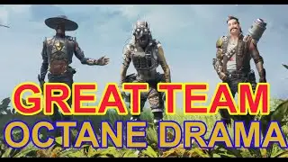 Octane Dramatic Win | Great Teamwork Gameplay | Apex Legends