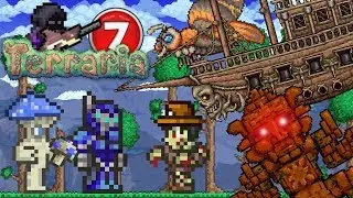 [Terraria Стрелок] #7 ПЕРЕИЗБЫТОК СОБЫТИЙ И НЕИСТОВЫЙ ГОЛЕМ