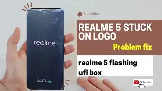 realme 5 stuck on logo solve    ufi box flashing