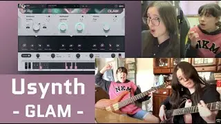 UJAM Usynth GLAM Plugin Review and jam!! UJAM Usynth GLAMレビュー！