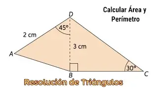 Resolución de Triángulos:  Problema de Aplicación
