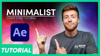 Beginner After Effects Tutorial: Simple & Clean Lower Thirds