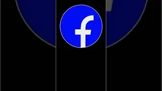 drawing Facebook logo using python||Python helper|| #shorts #coding #python
