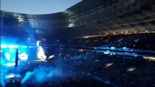 Песня Группа крови в исполнении Metallica.  21.07.2019. Москва,  Лужники