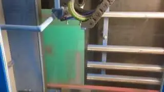 KUFRA 2 - Automatic vertical sandblasting machine