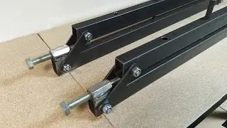 Why buy? Do it yourself! DIY clamps from a profile pipe!