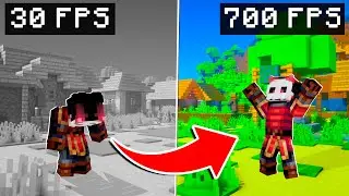 🔥Aumenta tus FPS en Minecraft a +700 FPS con este TRUCO | JAVA 1.21 FABRIC