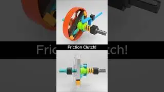 Friction Clutch ! Engage & Disengage Power!  