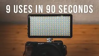 9 Uses In 90 Seconds: Bi-Color LED Panel Light by Lume Cube