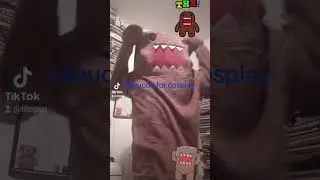 Just cosplaying domo going Mizucon 2023 #tiktok #arcade #domo