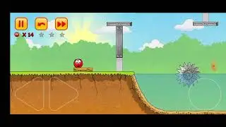 Красный шарик red ball 3 прохождение 9-14 уровень