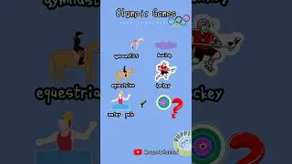 Olympic games |Sports |#vocabulary #sports #olympicgames #英語学習  #shorts #learnenglish #英語学習 #inglês