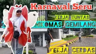 Karnaval Seru HUT RI ke 79 Di Lingkungan Kerja