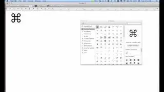 How To Insert Command Symbol on Mac OSX (Lion)