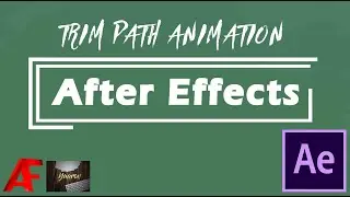 How to do TRIM PATH ANIMATION in Adobe After Effects || Animatie Flix