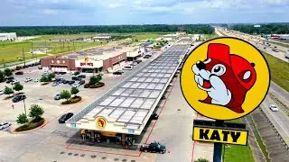 World's Longest Carwash @ the World's  Biggest Gas Station: Buc-ee's, Katy TX (Apr2023)