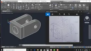 CAD Tutorial| Basic 3d Modeling in Autocad||part no.8