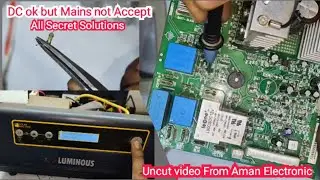 luminus solar nxg mains problem