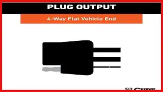 Great product -  CURT 56175 Non-Powered 3-to-2-Wire Splice-in Tail Light Converter, 4-Pin Wiring Har