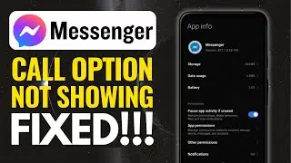How to Fix Messenger Incoming Call Not Showing On Screen।Messenger Call Not appearing on Screen Fix