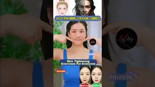 Latest Facial Wrinkles Treatment Techniques  #yoga  #facelift #botox #wrinkles #antiaging #shorts
