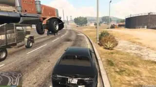 GTA V - Truck on truck XD