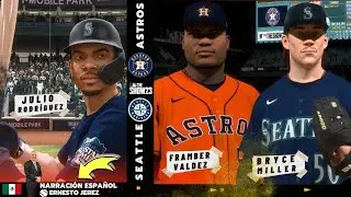 HOUSTON ASTROS - SEATTLE MARINERS | MLB THE SHOW 23 | NARRACIÓN ESPAÑOL ERNESTO JEREZ