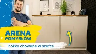 Łóżko CHOWANE w szafce!