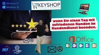 KEYSHOP wenn Sie einen Tag mit zufriedenen Kunden im Kundendienst beenden