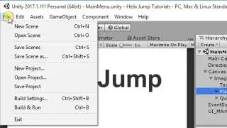how to make levels in unity games | Main Menu | unity c# tutorial | unity3d |