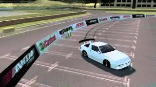 LFS - Custom drift track - Test Video (: