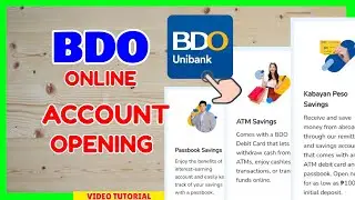 BDO Online Account Opening: Mag Bukas ng BDO Bank Account Online Lang! | BDO Sign Up Register