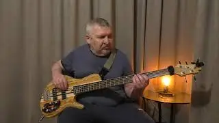 Take on Me a ha bass cover